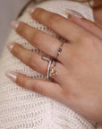 Half Eternity Diamond Wedding Band, 14k White Gold Diamond Eternity Ring