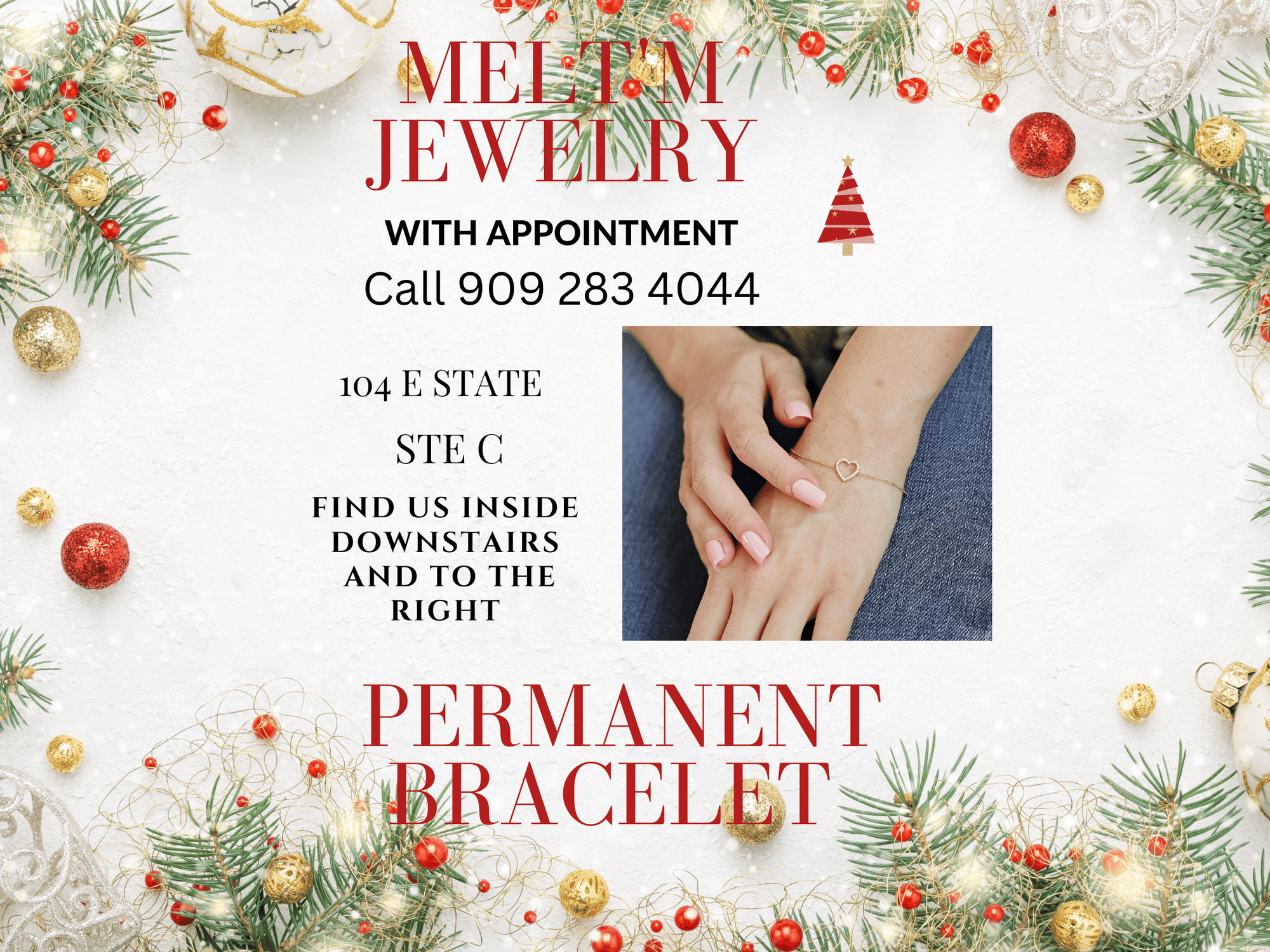 PERMANENT JEWELRY APPOINTMENT - Melt'm Jewelry