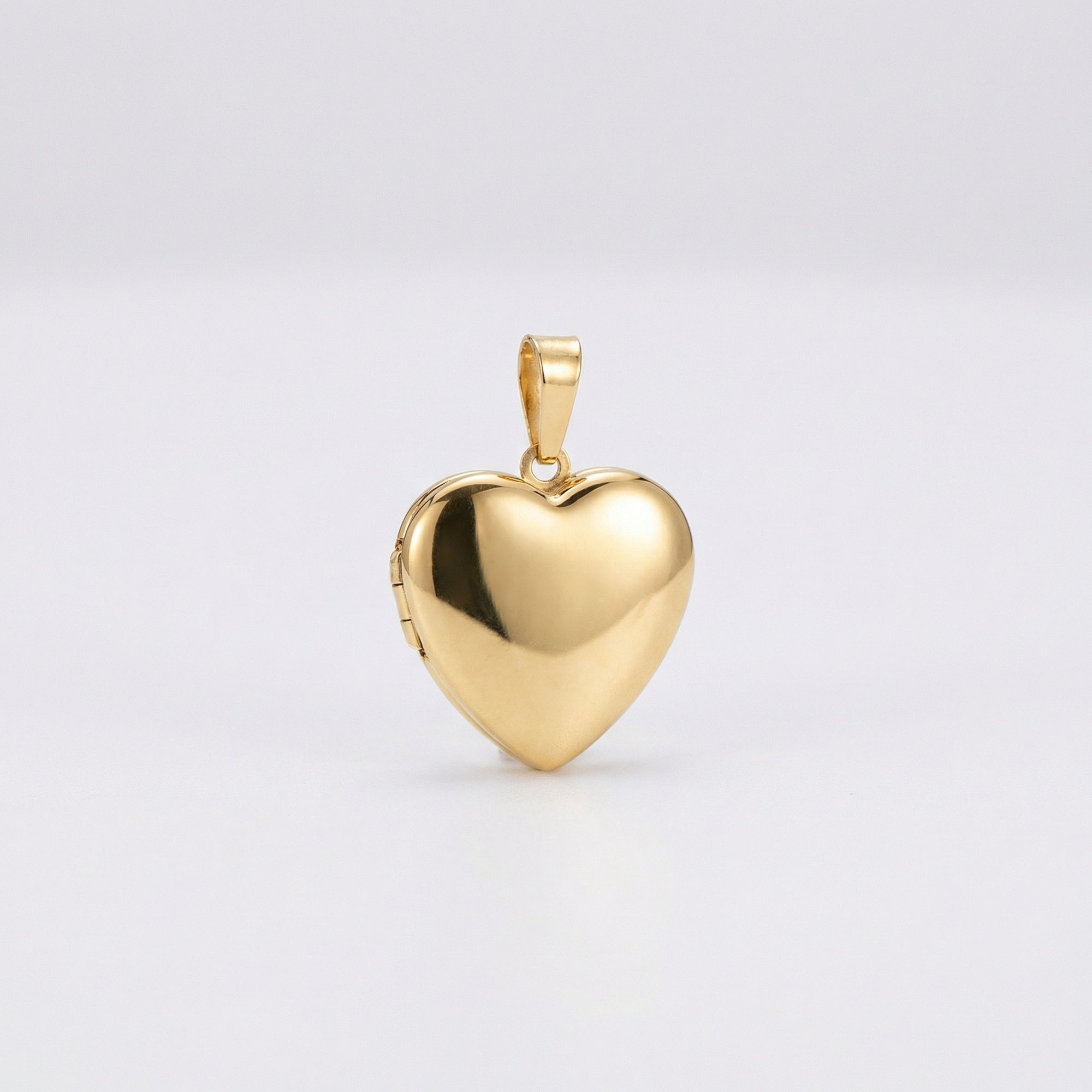14k Gold Filled Heart Locket Necklace, Memorial Gift - Melt'm Jewelry