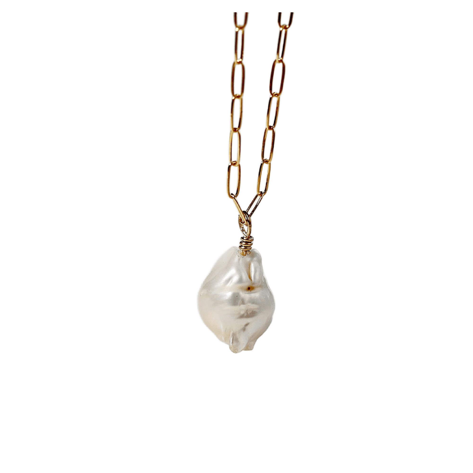 Baroque Natural Pearl Necklace - Melt'm Jewelry