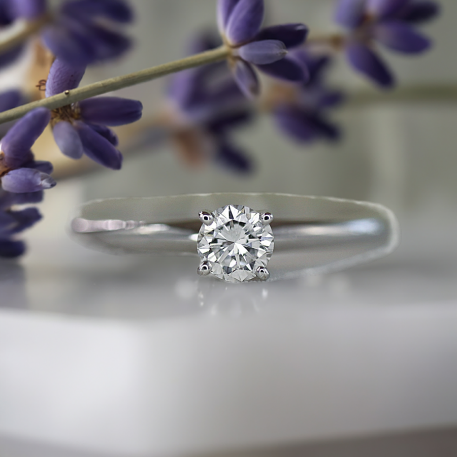 0.25ct Diamond Solitaire Ring