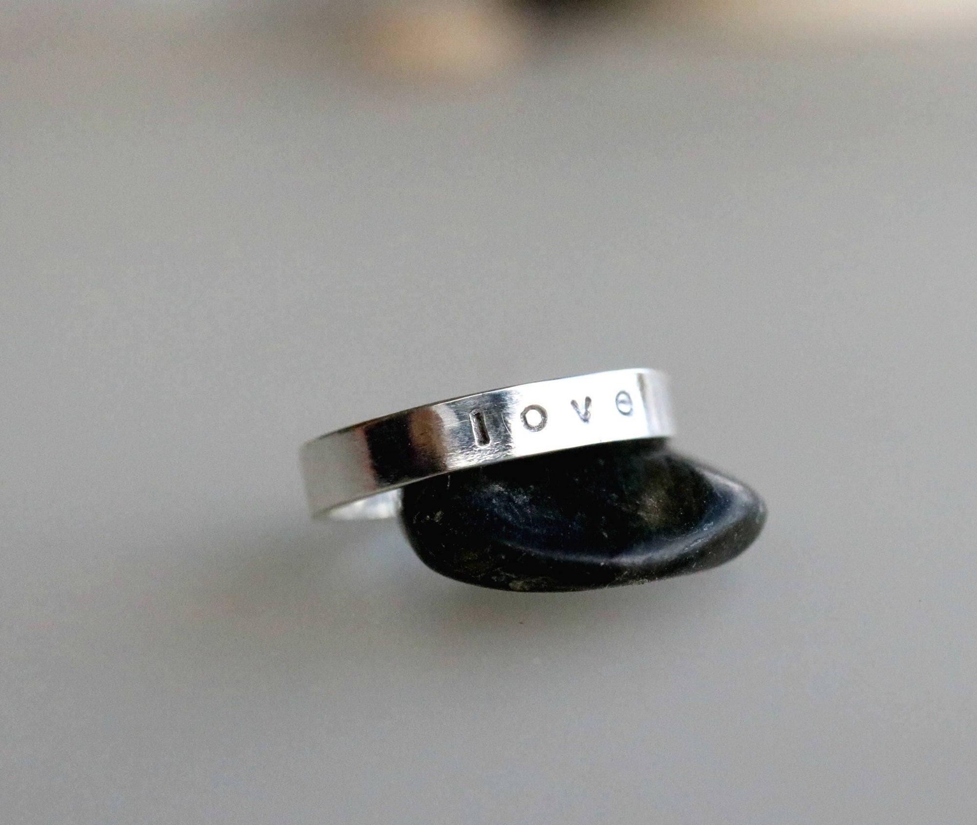 Personalized Stackable Ring, Mother&#39;s Day Gift