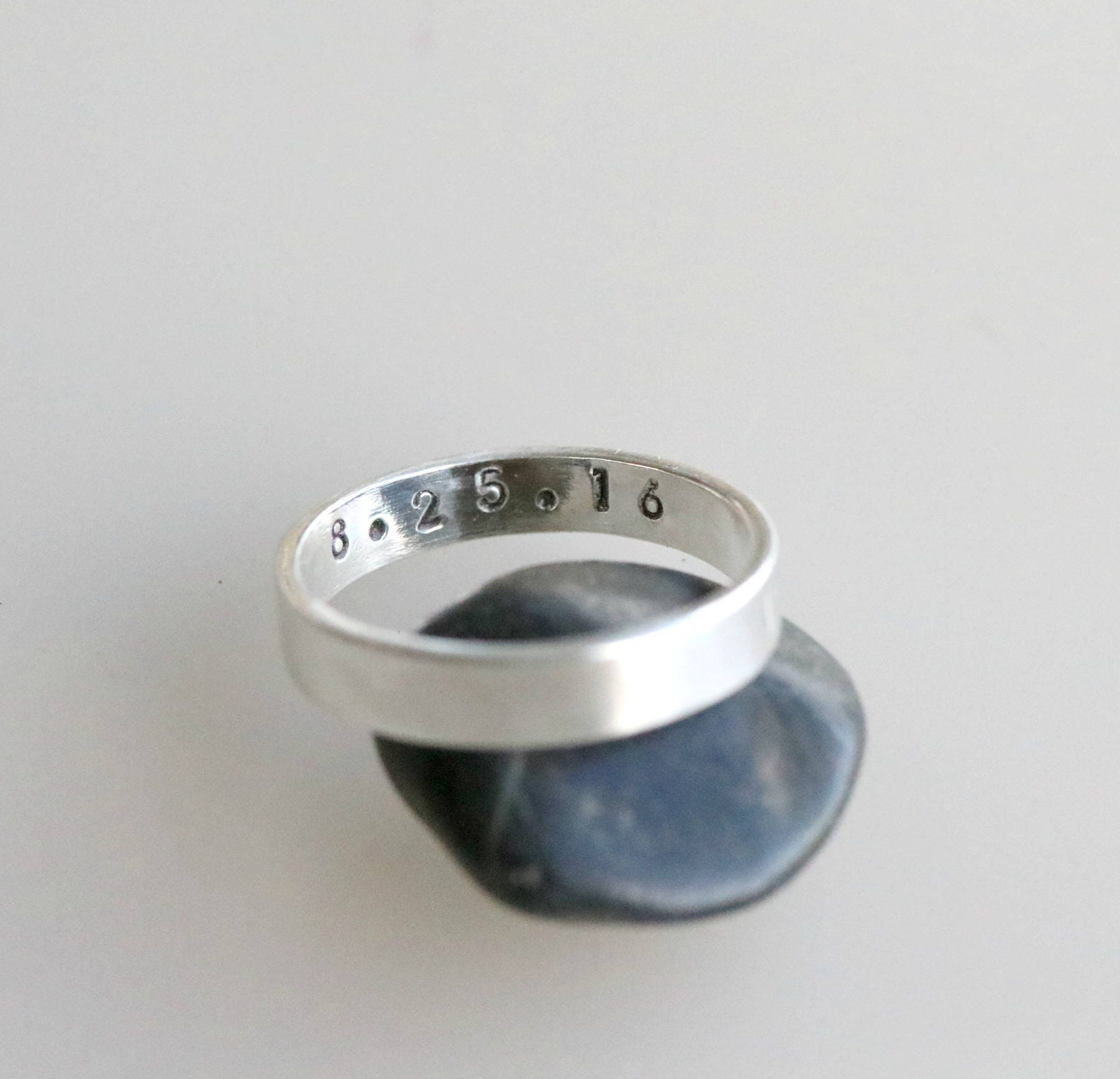 Personalized Stackable Ring, Mother&#39;s Day Gift