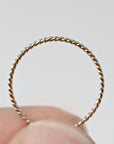 Dainty Gold Stacking Ring, Minimalist Ring Gold Filled