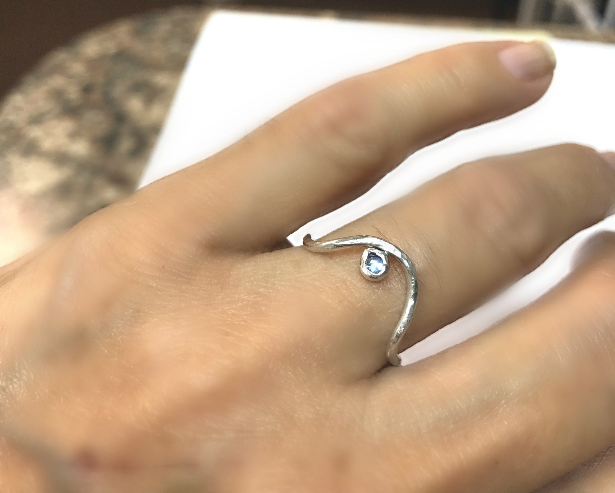 Sapphire Ring Wav