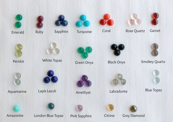 Dual Birthstone Bracelets Gold Filled or Sterling Silver, Open Gemstone Bangles - Melt'm Jewelry