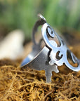 Outlander Jewelry, Outlander Inspired Ring, Adjustable Key Ring