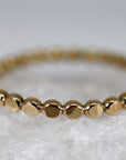 Gold Filled Beaded Stackable Ring