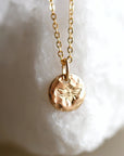 Personalized Layered Rose Gold Necklaces, Set of Two - Melt'm Jewelry