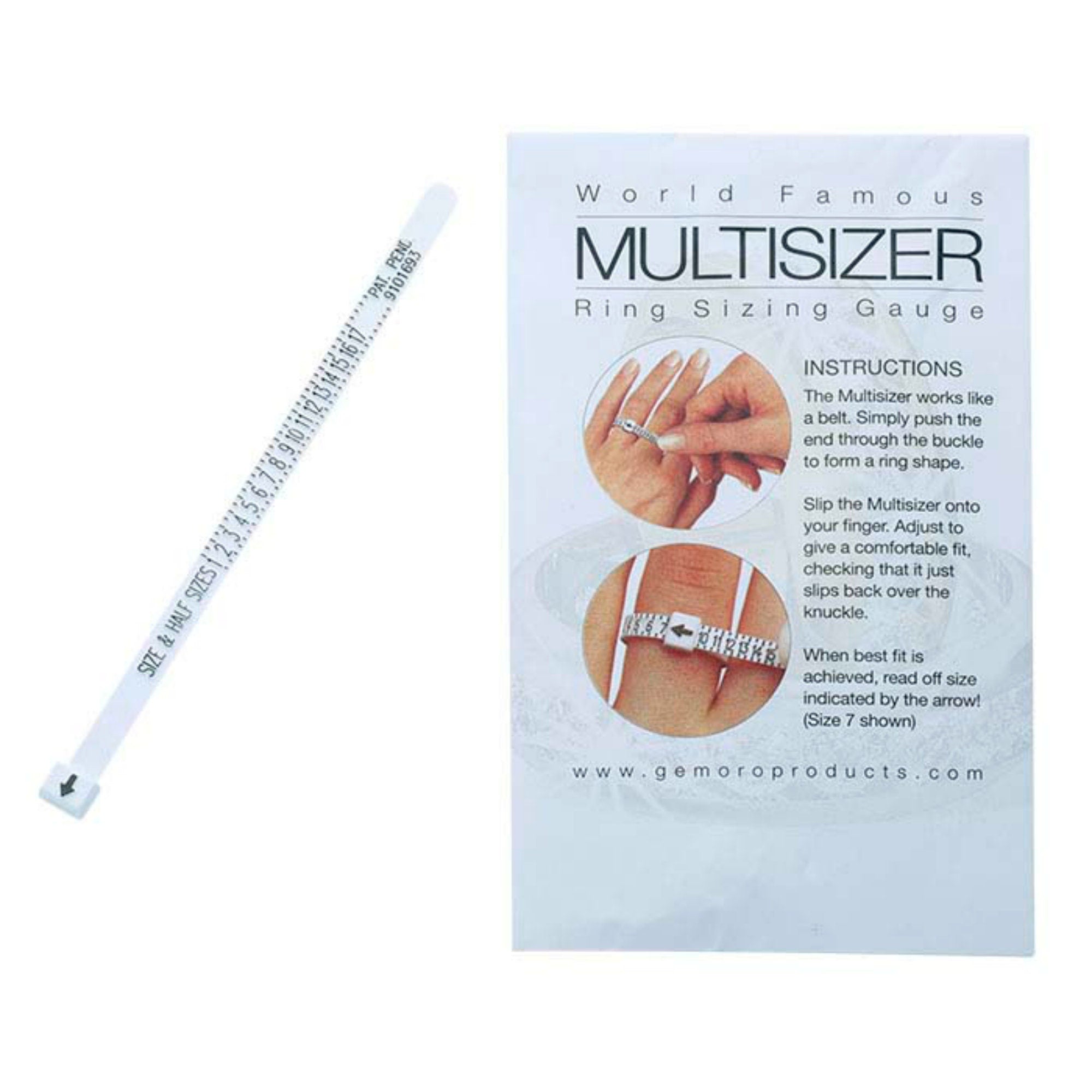 Adjustable Plastic Ring Sizer - Melt'm Jewelry