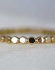 Gold Filled Beaded Stackable Ring