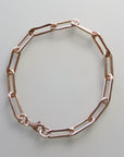 Rose Gold Filled Link Chain Bracelet