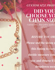 Personalized Layered Rose Gold Necklaces, Set of Two - Melt'm Jewelry
