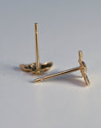 14k Gold Bee Stud Earrings - Melt'm Jewelry