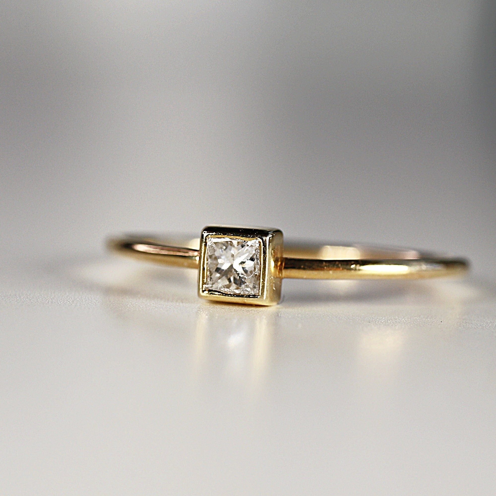 Princess Cut Diamond Engagement Ring