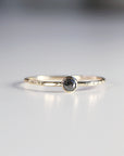 14k Gold Salt and Pepper Diamond Ring