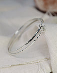 Sterling Silver Large Hoop Earrings 2 Inch