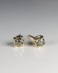 Salt and Pepper Diamond Stud Earrings