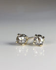 Salt and Pepper Diamond Stud Earrings