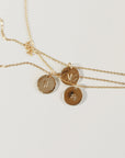 Initial Necklace Gold Filled or Sterling Silver, Personalized Jewelry - Melt'm Jewelry