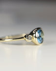 Oval London Blue Topaz Ring