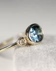 Oval London Blue Topaz Ring