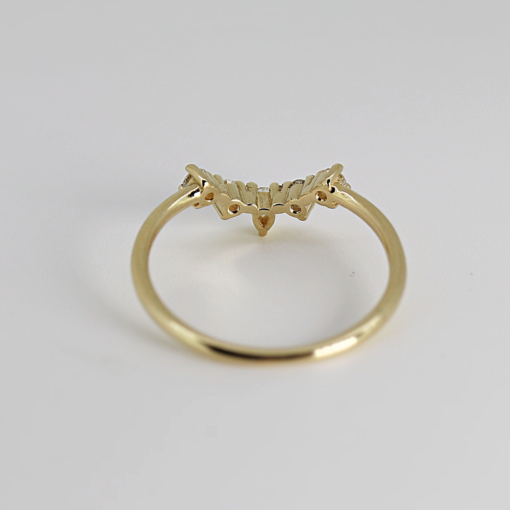 Diamond Princess Crown Ring - Melt'm Jewelry