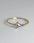 Salt and Pepper Kite Diamond Ring - Melt'm Jewelry