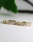 Diamond Hoop Earrings