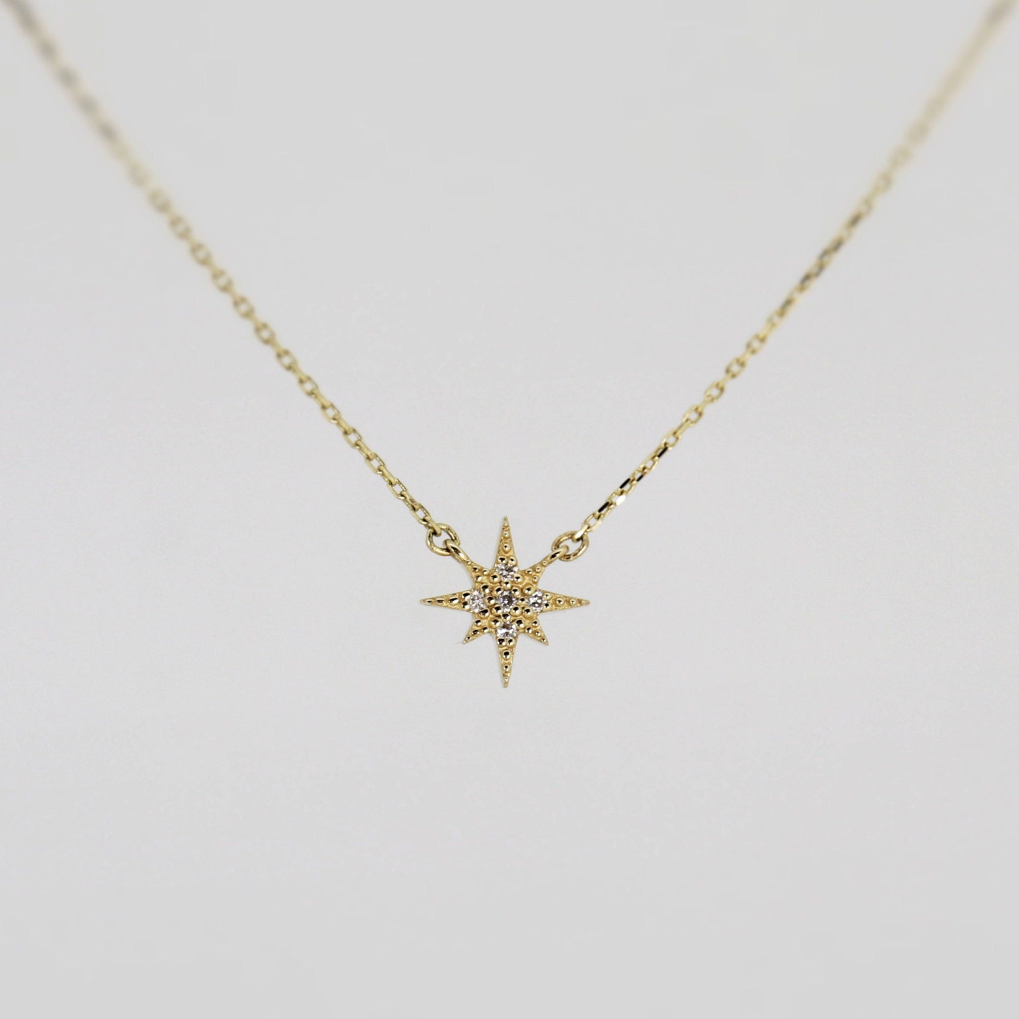 Diamond Northstar Necklace - Melt'm Jewelry