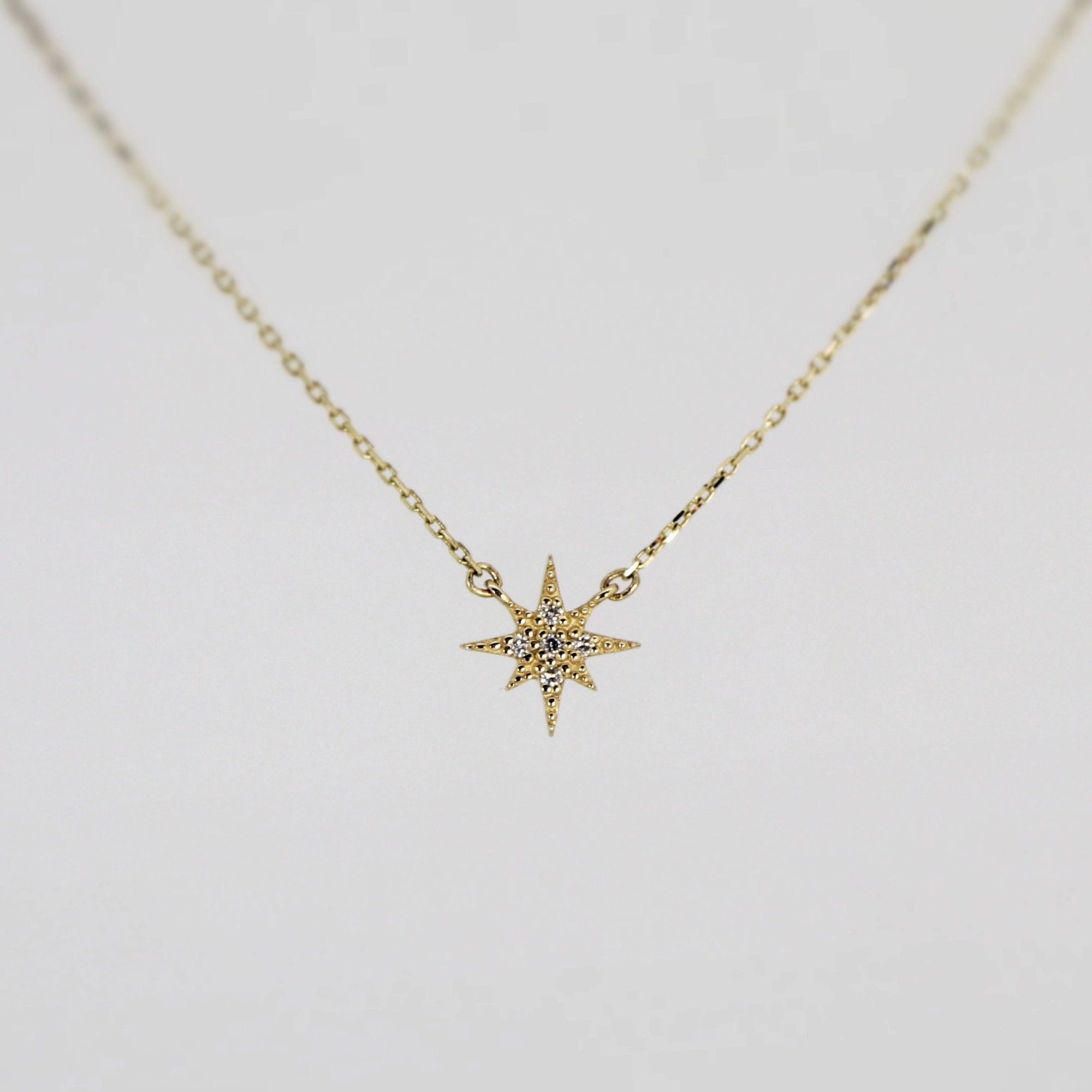 Diamond Northstar Necklace - Melt'm Jewelry