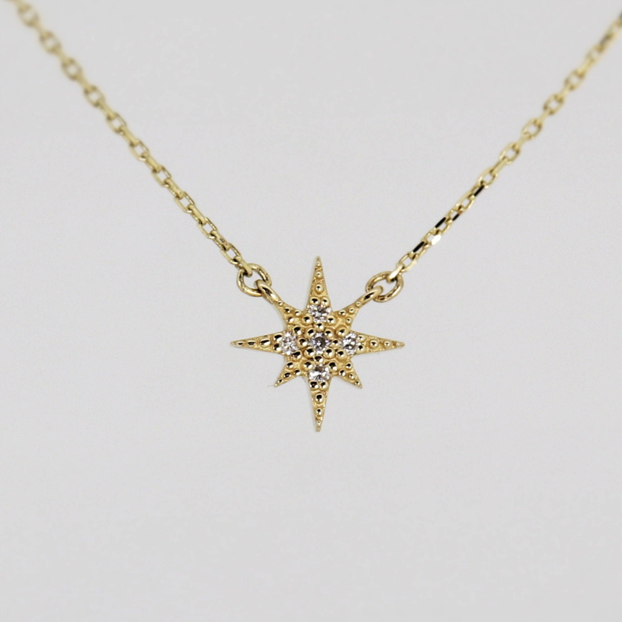 Diamond Northstar Necklace - Melt'm Jewelry