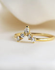 Diamond Princess Crown Ring