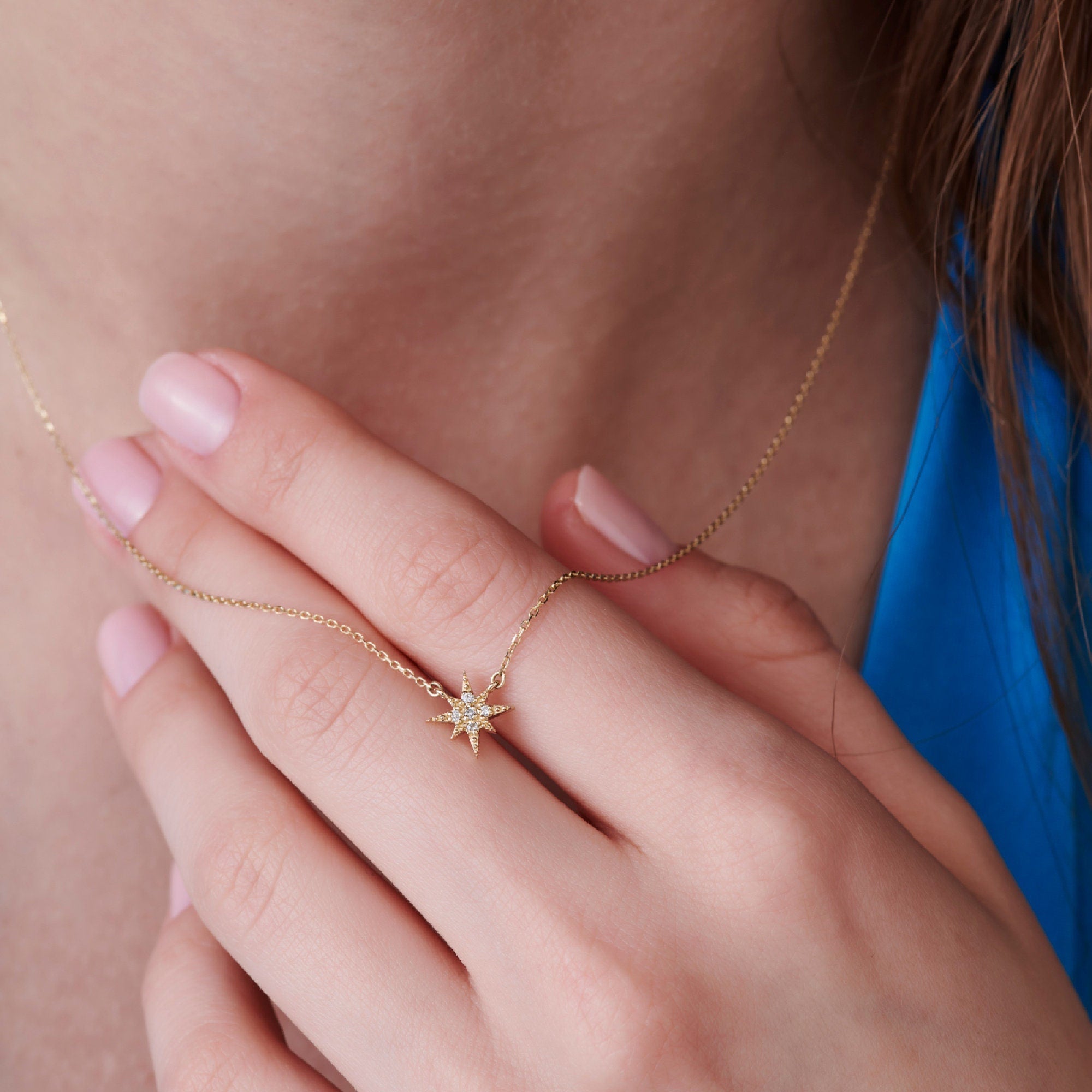 Diamond Northstar Necklace - Melt'm Jewelry