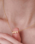 Wifey Necklace, Sterling Silver or Gold Vermeil Wife Necklace