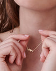 Wifey Necklace, Sterling Silver or Gold Vermeil Wife Necklace