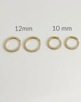 14k Solid Gold Diamond Huggie Hoops (SINGLE or PAIR) - Melt'm Jewelry