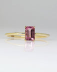 14k Gold Pink Tourmaline Ring - Melt'm Jewelry