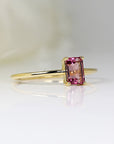 14k Gold Pink Tourmaline Ring