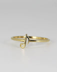 Genuine Diamond Music Note Ring - Melt'm Jewelry