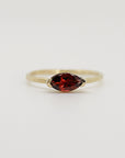 Marquise Garnet Engagement Ring