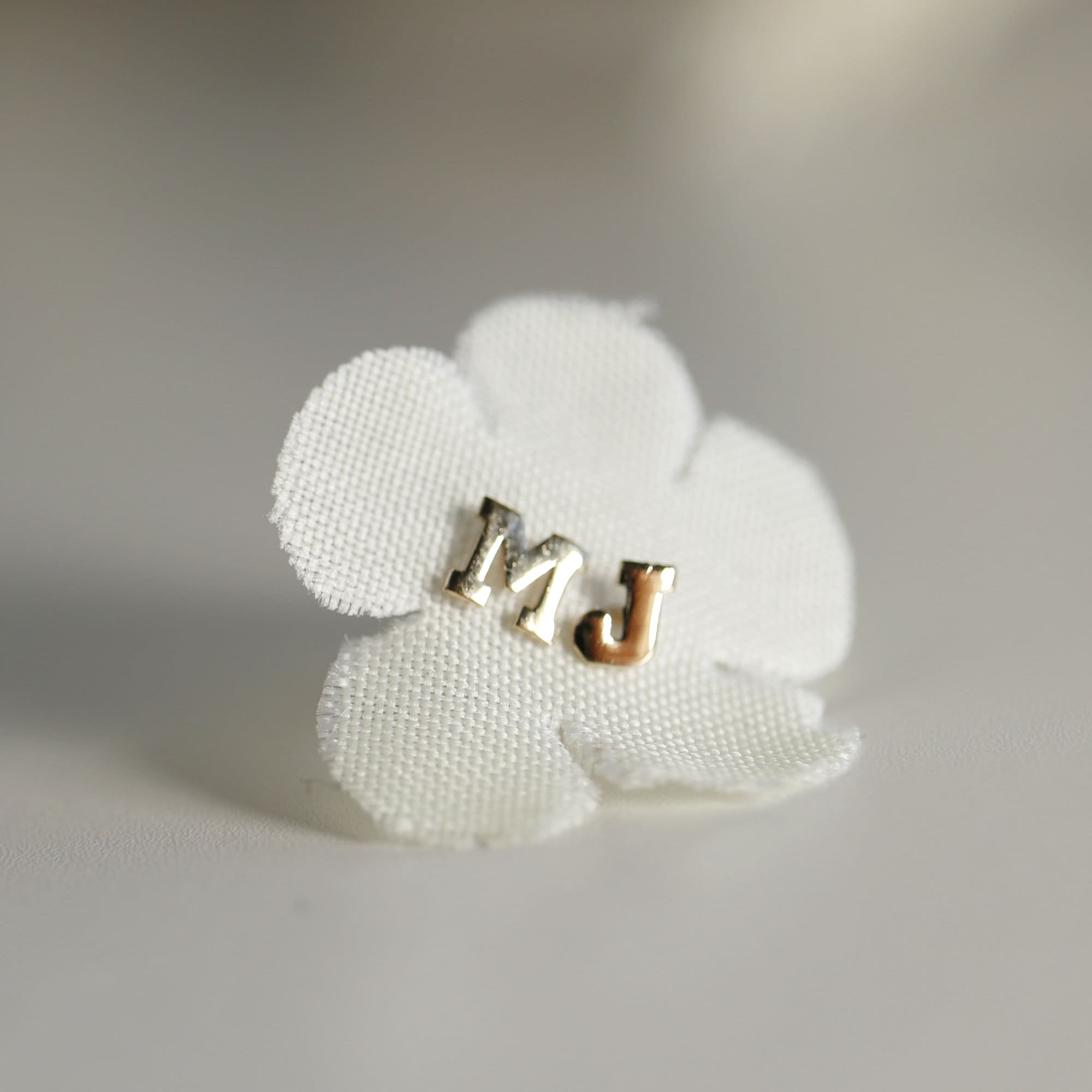 Tiny Initial Stud Earrings 14k Gold, Monogram Earrings - Melt'm Jewelry