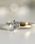 Rainbow Moonstone 14k Gold Ring