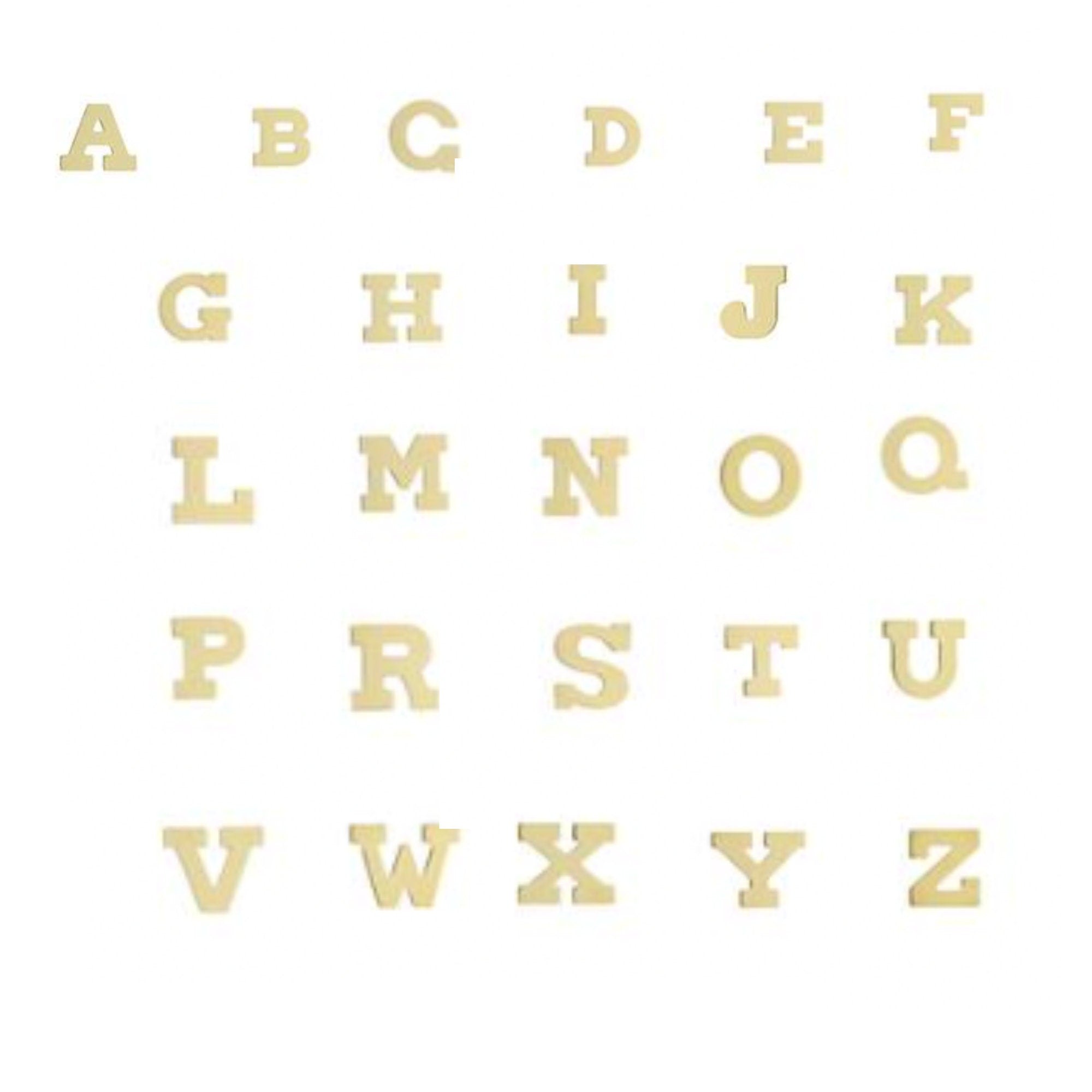 Tiny Initial Stud Earrings 14k Gold, Monogram Earrings - Melt'm Jewelry