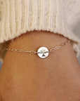 Hand Stamped Tree Of Life Charm Bracelet - Melt'm Jewelry