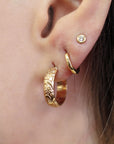 Small Gold Hoops, Gold Filled Hoop Earrings