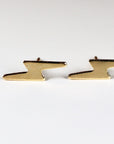 Lightning Bolt Earrings 14k Solid Gold, Lightning Bolt Jewelry - Melt'm Jewelry