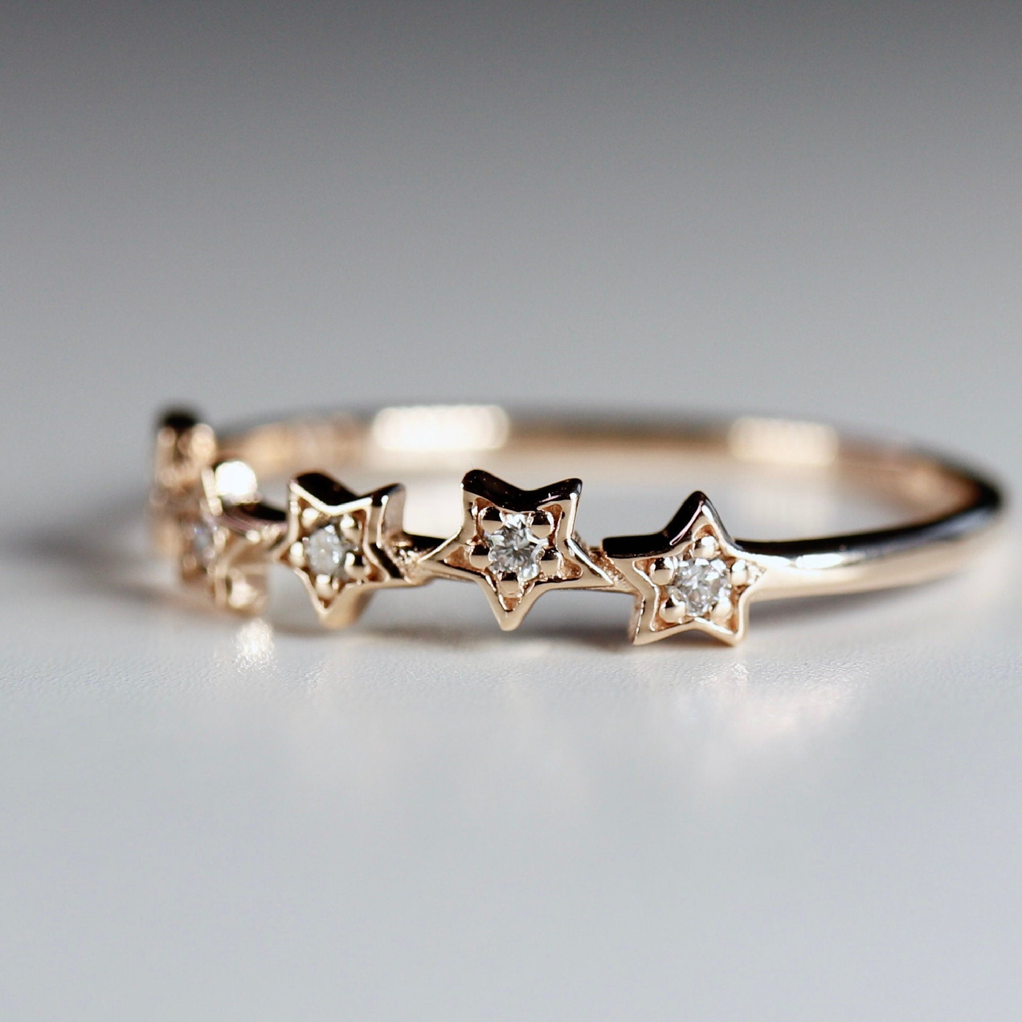 Diamond Star Ring