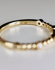 Dainty Diamond Wedding Band - Melt'm Jewelry