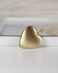 North Star Heart Locket Necklace 14k Gold Filled - Melt'm Jewelry